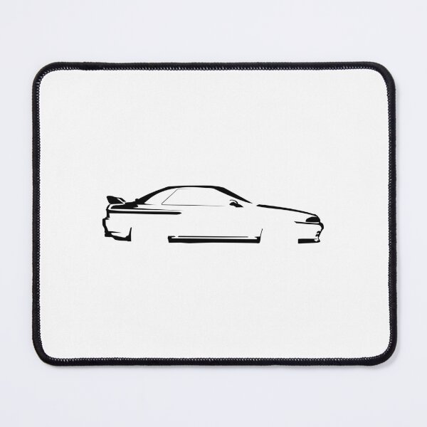 Item preview, Skyline GT-R R32 (1990) Minimalist Car Silhouette (Black) designed and sold by FearnCreative.