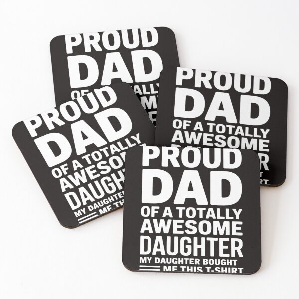 Item preview, Proud dad of an awesome daughter father gift designed and sold by LapFemile.
