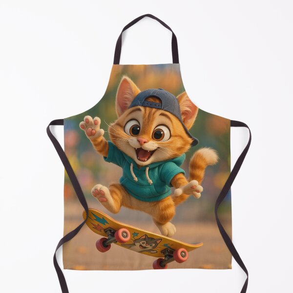 Item preview, Skater Cat designed and sold by Sillytoe.