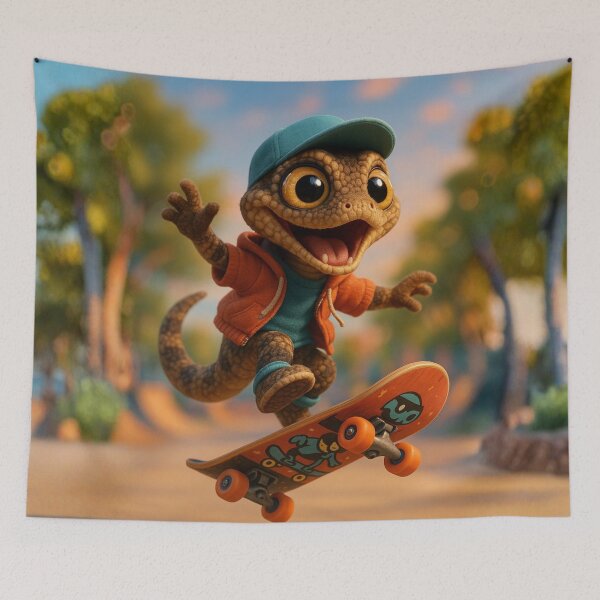 Item preview, Skater Cat Snake designed and sold by Sillytoe.