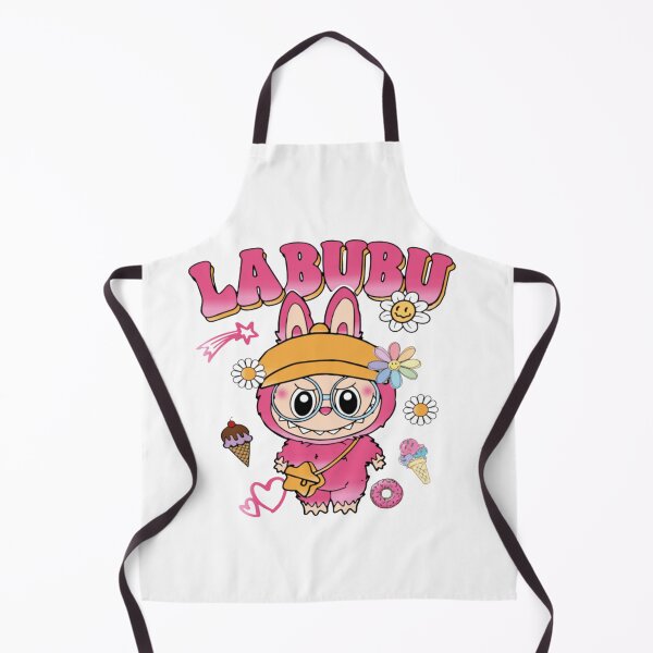 Item preview, Kawaii Labubu Pink Monster – Cute Aesthetic Cartoon Design designed and sold by The Magic Hand.
