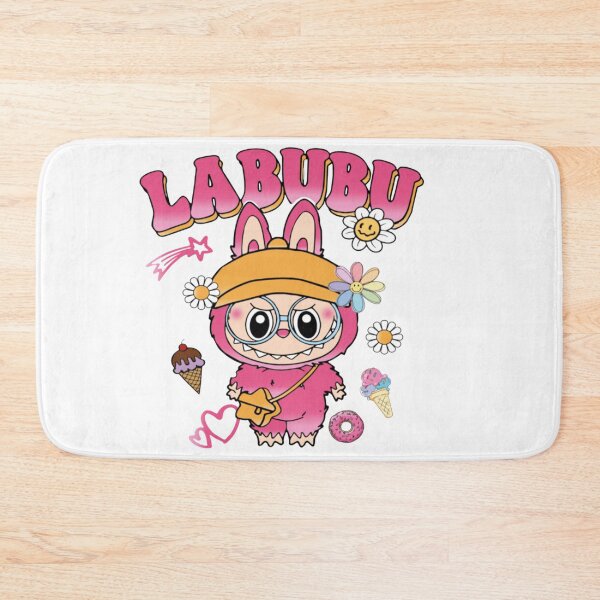 Item preview, Kawaii Labubu Pink Monster – Cute Aesthetic Cartoon Design designed and sold by The Magic Hand.