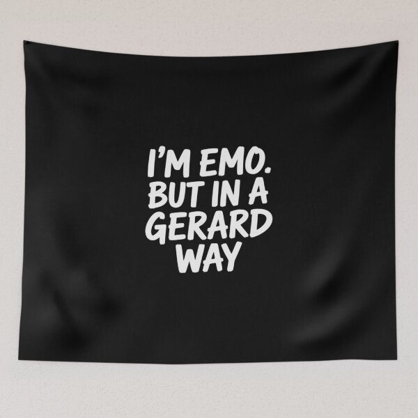 Item preview, I'm Emo But in A Gerard Way Heavy Metal designed and sold by khorbiasieno.