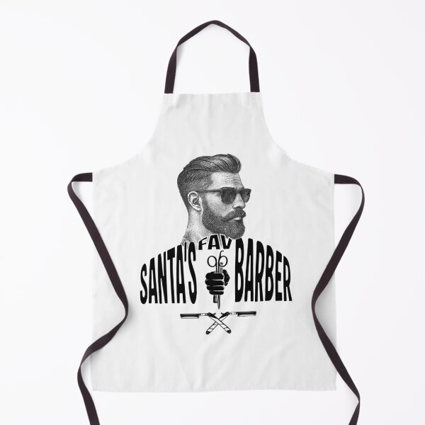 Item preview, Santa’s Fav Barber – Funny Christmas Barber Shirt | Holiday Fade Master Tee designed and sold by chuxiedesign.