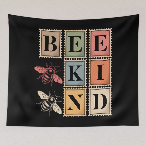 Item preview, Bee Kind Tee, Postage Stamp Kindness designed and sold by TrinaEspinoza.