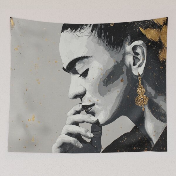 Item preview, Frida Elegancia Dorada designed and sold by Carinaprint.