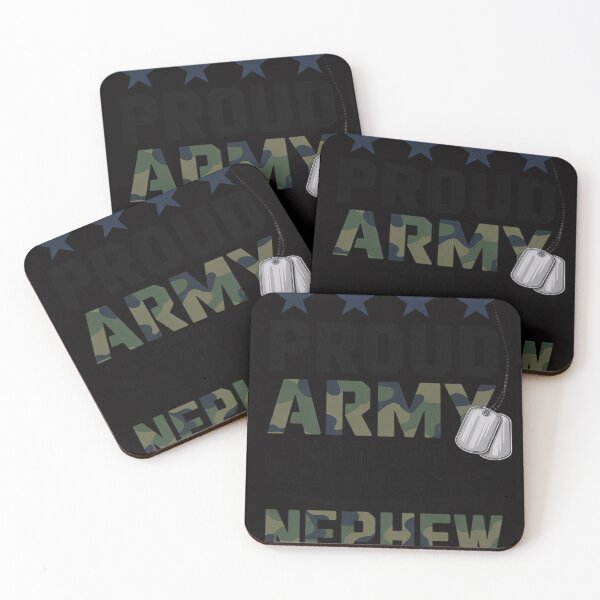 Item preview, Proud Army National Guard Nephew Military Family Veteran designed and sold by MuteElevent.