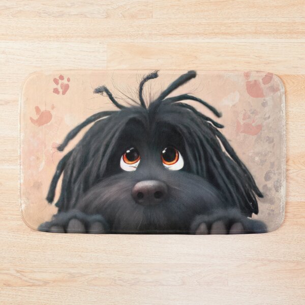 Item preview, Puli Peeking over Wall 01 designed and sold by Elisabeth Lucas.