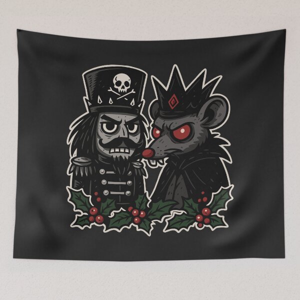 Item preview, Goth Nutcracker and Rat King designed and sold by Ghost on Toast.