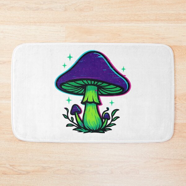 Item preview, Glitched Y2K Mushroomcore – Neon Fantasy Nature Aesthetic designed and sold by g1cash.