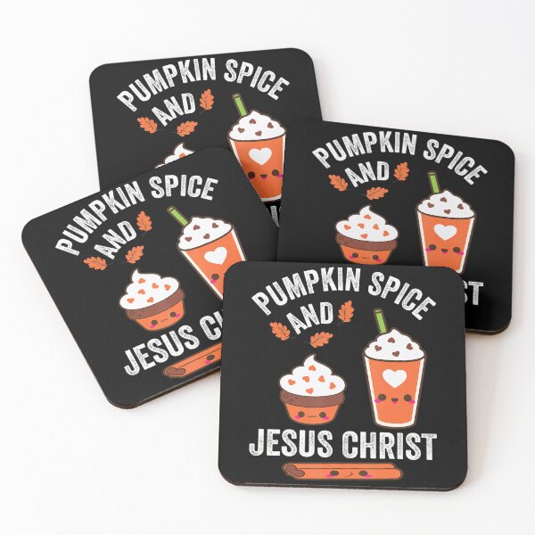 Item preview, Funny and Retro Pumpkin Christmas Classic Spice Vintage Jesus Christ designed and sold by JamieFmorriSS.