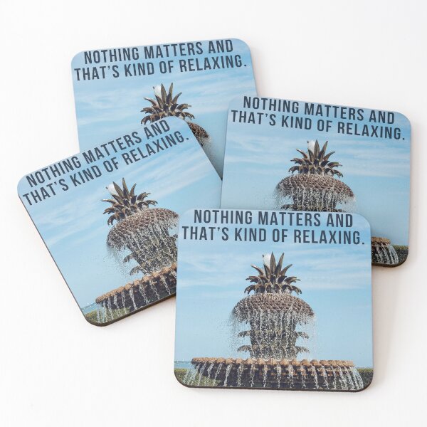 Item preview, Nothing Matters and That’s Kind of Relaxing | Existential Humor Quote | Soft Nihilism Gift for Teens & Artists designed and sold by Michelle Sarah.
