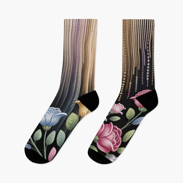 Artikelvorschau, Volkskunst-Blumenmuster mit hübscher perlenartiger Struktur entworfen und verkauft von Greenbaby.