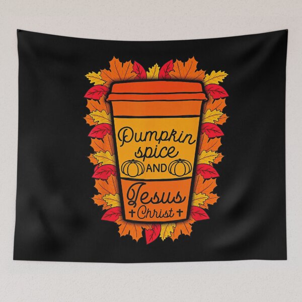 Item preview, Christmas Jesus Funny Classic and Pumpkin Christ Spice Retro Vintage designed and sold by JamieFmorriSS.