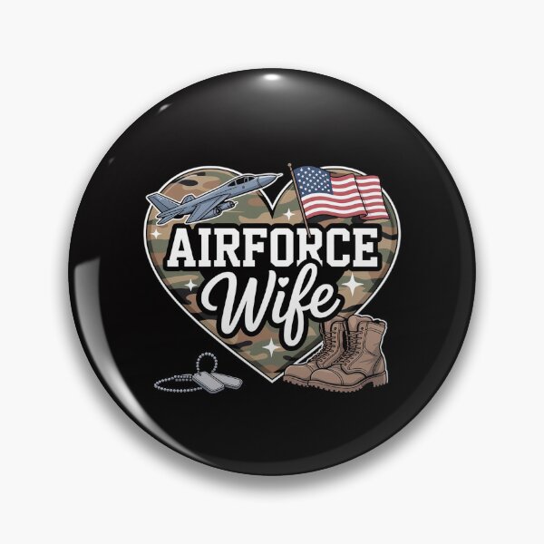 Item preview, Proud Air Force Wife Air Force Graduation Wife USAF Wife designed and sold by CareTopping.