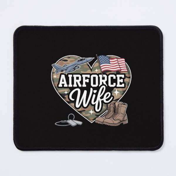 Item preview, Proud Air Force Wife Air Force Graduation Wife USAF Wife designed and sold by CareTopping.
