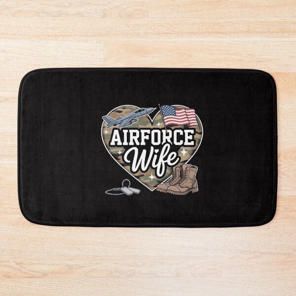 Item preview, Proud Air Force Wife Air Force Graduation Wife USAF Wife designed and sold by CareTopping.