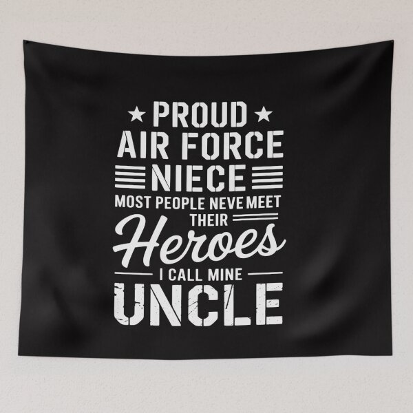 Item preview, Proud Air Force Niece designed and sold by ConceptThena.