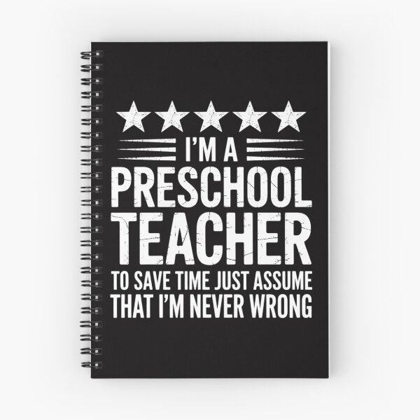 Item preview, Preschool Teacher Never Wrong New Job Gift for Coworker designed and sold by ConceptThena.