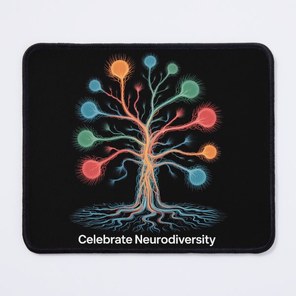 Item preview, Celebrate Neurodiversity Mental Health Autism Awareness designed and sold by papertaless.