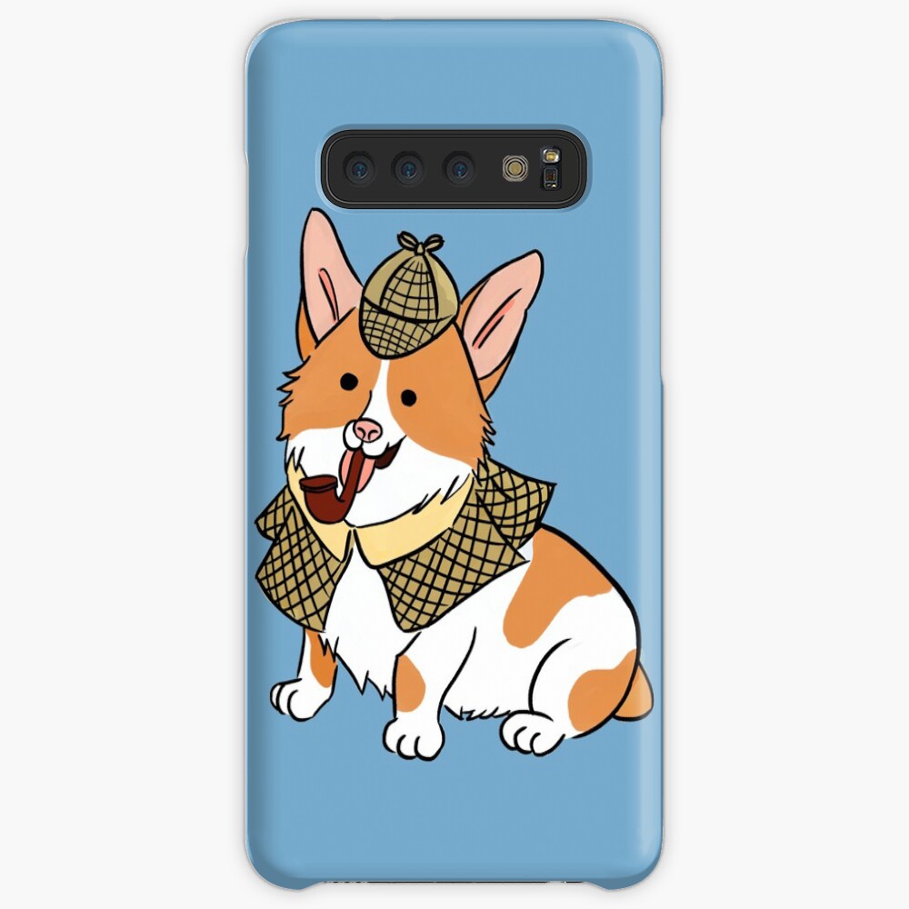 Sherlock Corgi Case & Skin for Samsung Galaxy