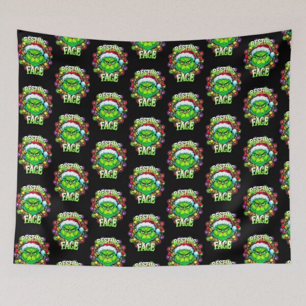 Item preview, Resting Grinch Face  designed and sold by Linkandco6868.