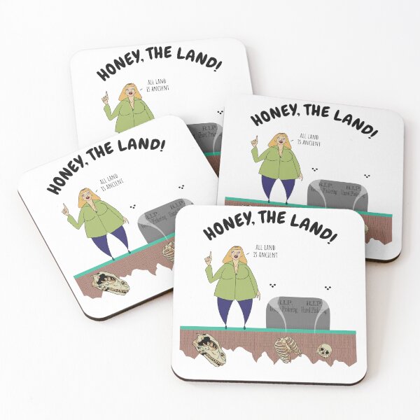 Item preview, Honey The Land designed and sold by KDNK.