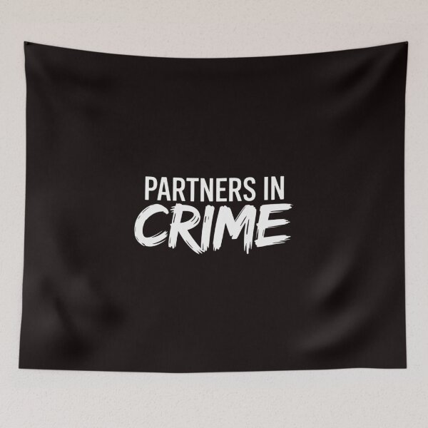 Item preview, Partners in Crime Best Friend Matching BFF designed and sold by EntroRhim.