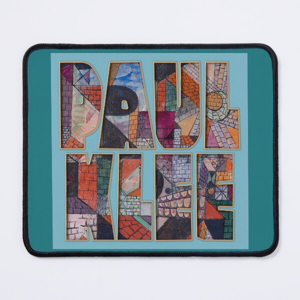 Item preview, Paul Klee: Stadt R Name Collage designed and sold by Tridentulus.