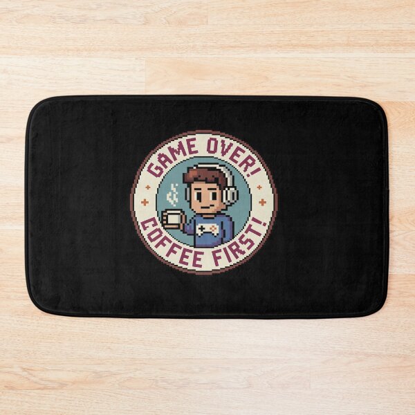 Item preview, Game Over_ Coffee First!c designed and sold by VasilisLamArt.