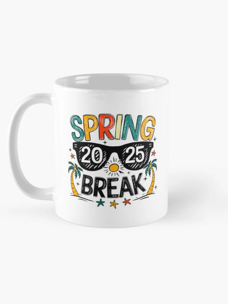 Thumbnail 5 of 6, Coffee Mug, Spring Break 2025 designed and sold by RoderickStout.