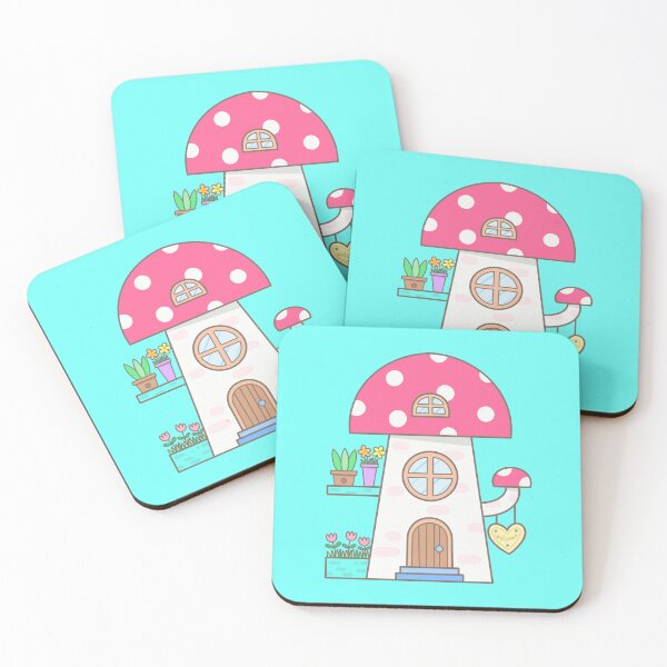 Item preview, Fantasy Tall cute mushroom elf house designed and sold by nuchz.