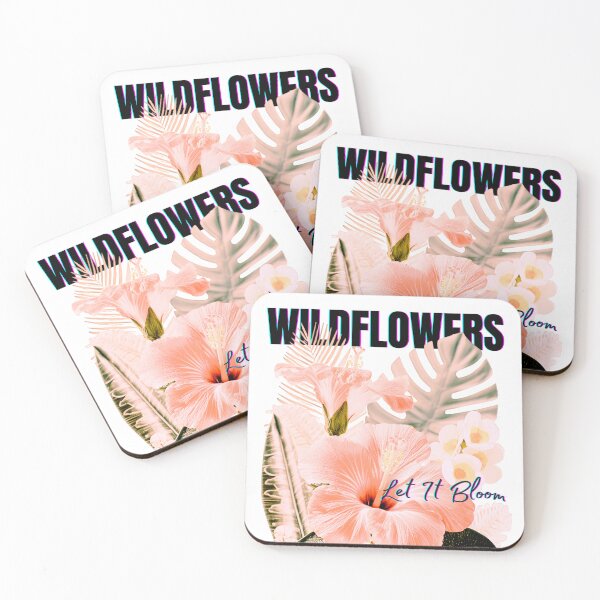 Item preview, Wildflowers – Let It Bloom (Neon Botanical Tee) designed and sold by Moss&Sun.