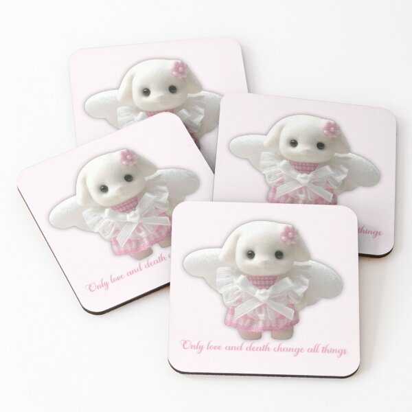 Item preview, “Only love and death change all things.” Calico Critter designed and sold by Lydia.Create.