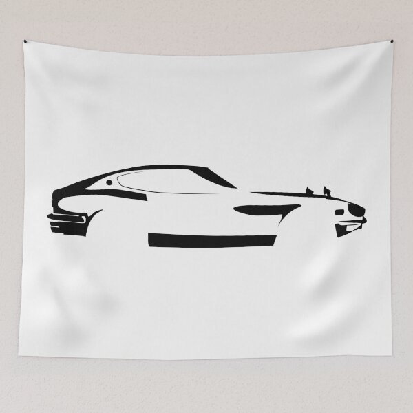 Item preview, Fairlady Z S30 240Z (1971) Minimalist Car Silhouette (Black) designed and sold by FearnCreative.