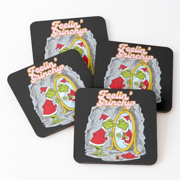 Item preview, Feelin Grinchy Funny Christmas Mirror Reflection Holiday  designed and sold by Linkandco6868.