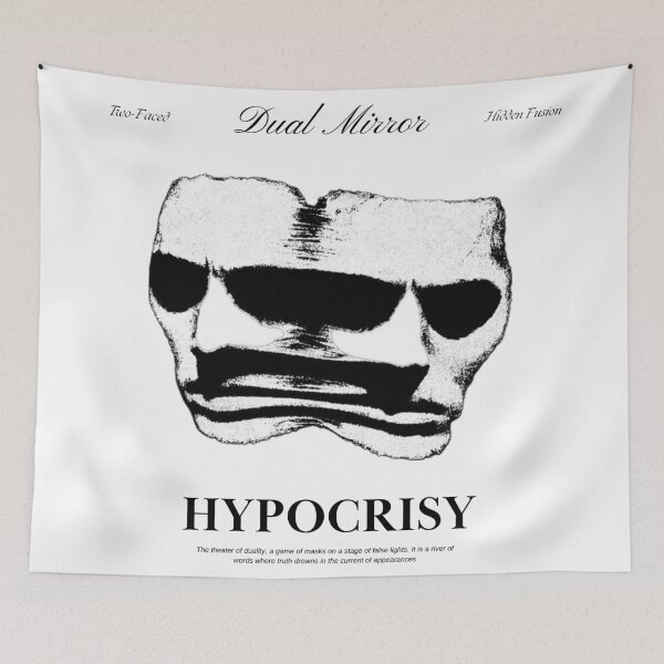 Item preview, Hypocrisy Two-Face designed and sold by NF Designs Studio DTF.