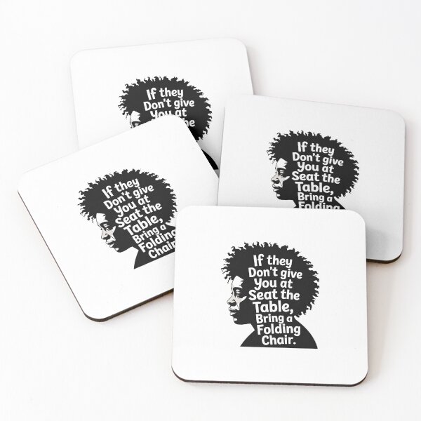 Item preview, Folding Chair Quote Shirley Chisholm designed and sold by khorbiasieno.