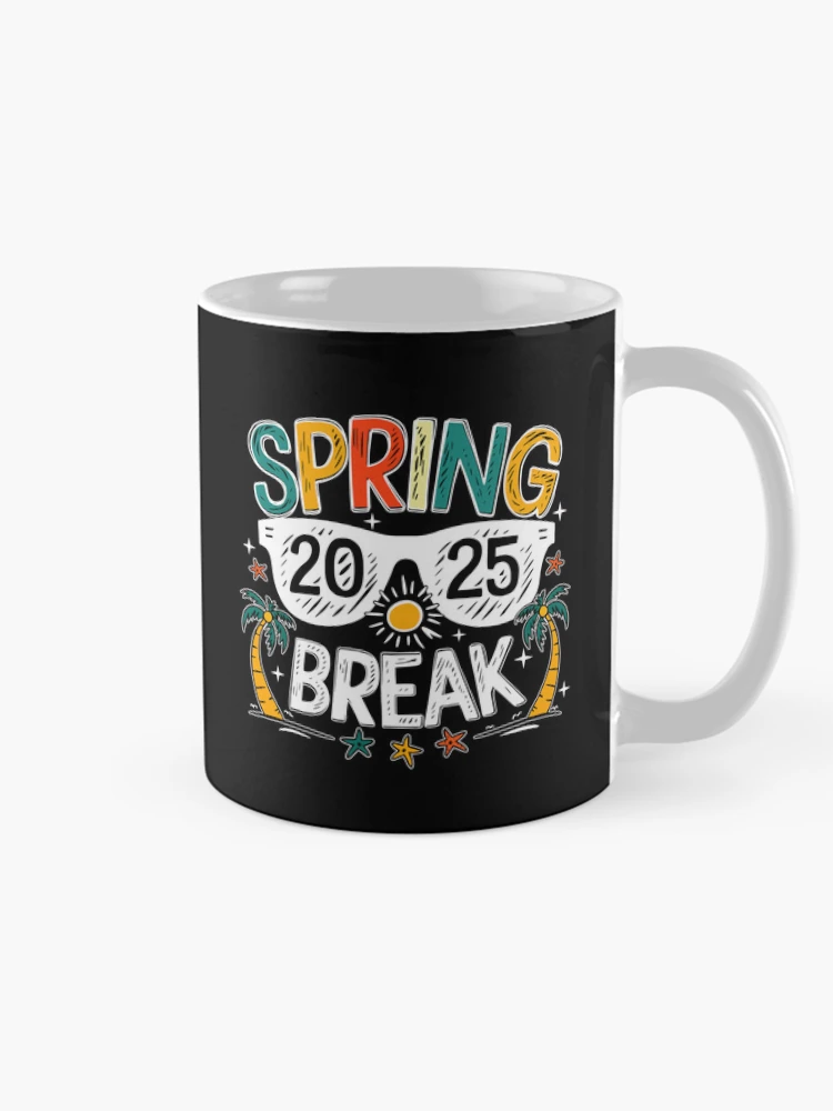 Thumbnail 3 of 6, Coffee Mug, Spring Break 2025 designed and sold by RoderickStout.