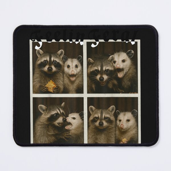 Item preview, Feeling Feral with My Trash Crew – Street Cats, Raccoon, Rat & Opossum designed and sold by MOHAMED FRASER.