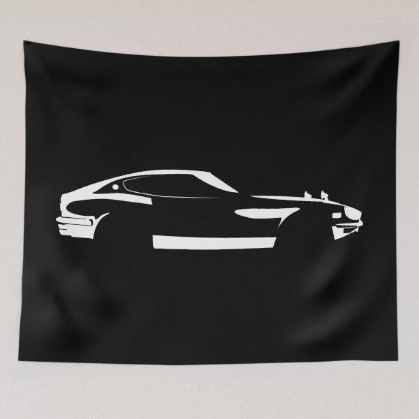 Item preview, Fairlady Z S30 240Z (1971) Minimalist Car Silhouette (White) designed and sold by FearnCreative.