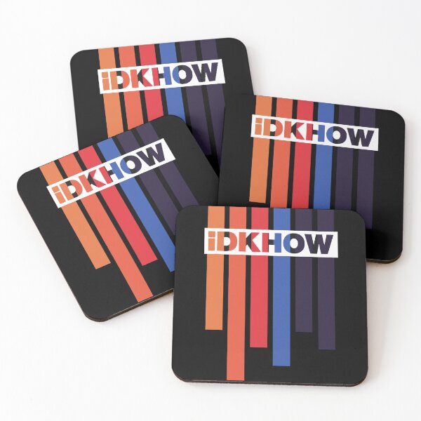 Item preview, Barras de Color iDKHOW con Logo Blanco designed and sold by JosephDunn79.