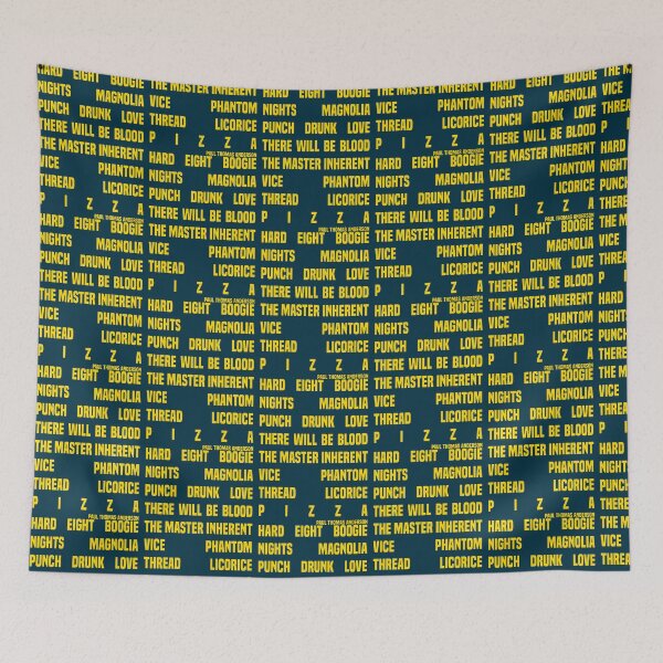 Item preview, Paul Thomas Anderson Filmography designed and sold by CoreyMooret.