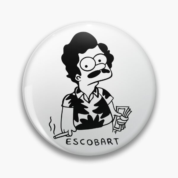 Item preview, Escobart - Black Outline  designed and sold by The Abysmall.