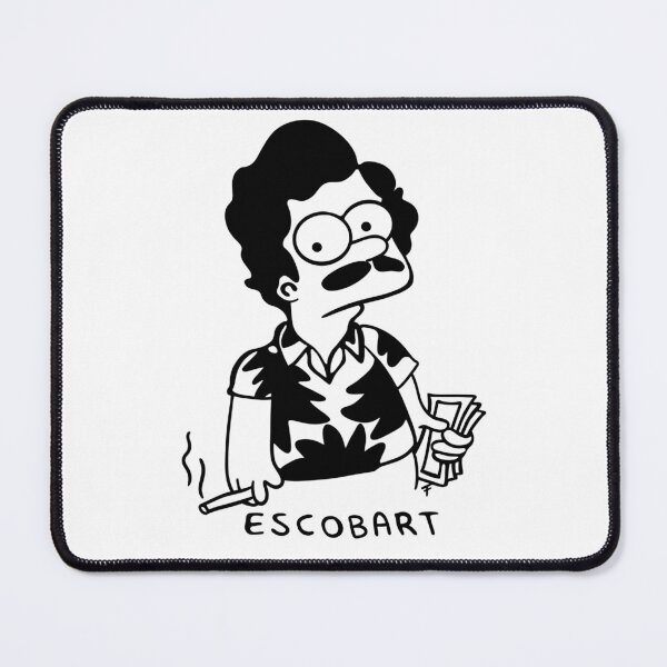 Item preview, Escobart - Black Outline designed and sold by The Abysmall.