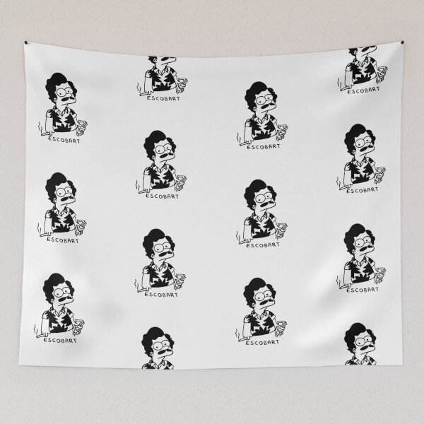 Item preview, Escobart - Black Outline  designed and sold by The Abysmall.