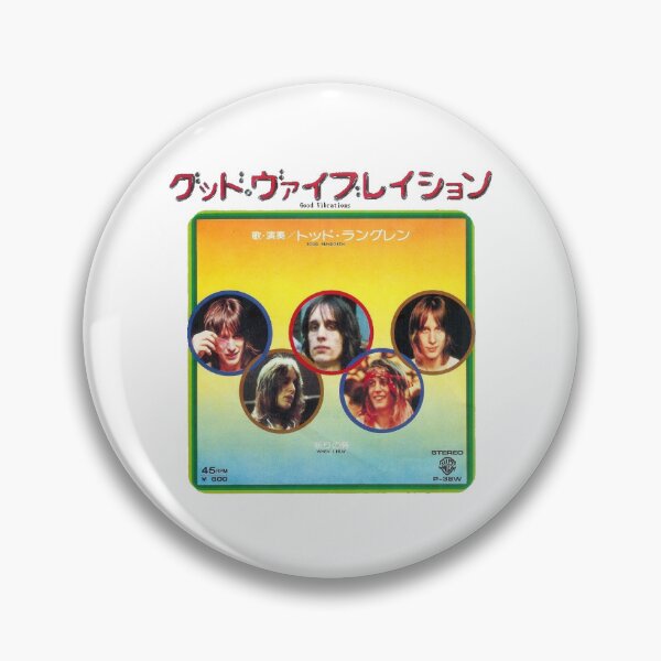 Item preview, Todd Rundgren - Good Vibrations (Japanese Single Print designed and sold by ThePr00gl0rd.