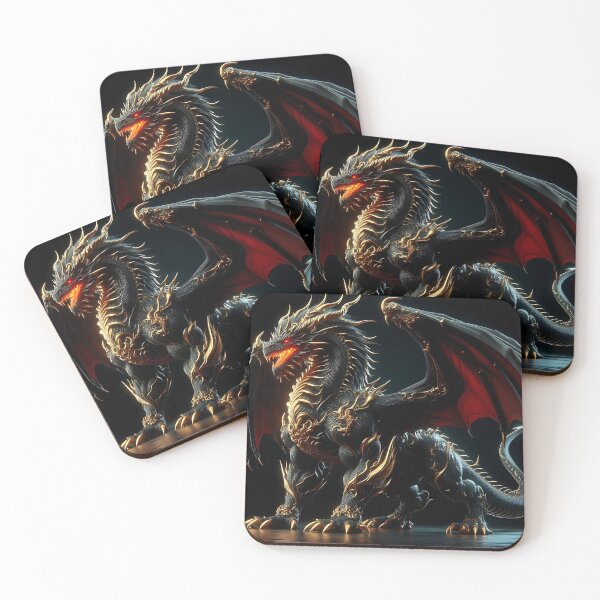Item preview, King Gold Dragon designed and sold by GalleryBrisArt.