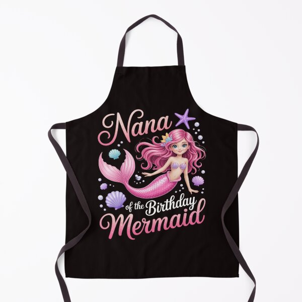 Item preview, Nana of The Birthday Mermaid Family Matching Party Squad designed and sold by RopboxRone.
