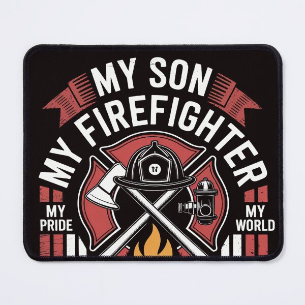 Item preview, My Son My Firefighter Hero Proud Firefighter Mom Mother designed and sold by RopboxRone.